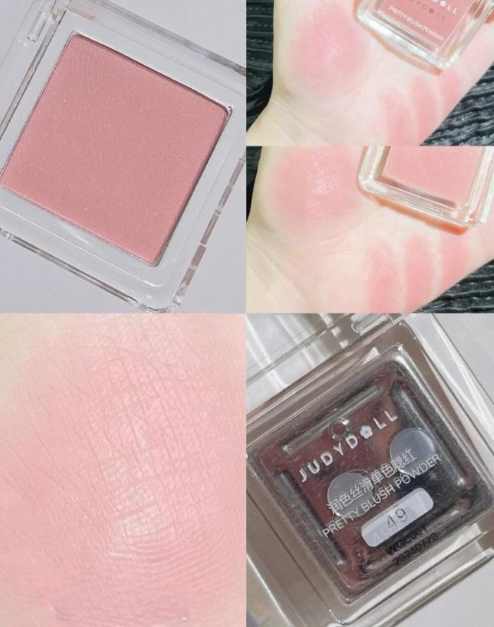 JUDYDOLL. Phấn Má Hồng Đơn Sắc Màu #49 Hồng Dâu