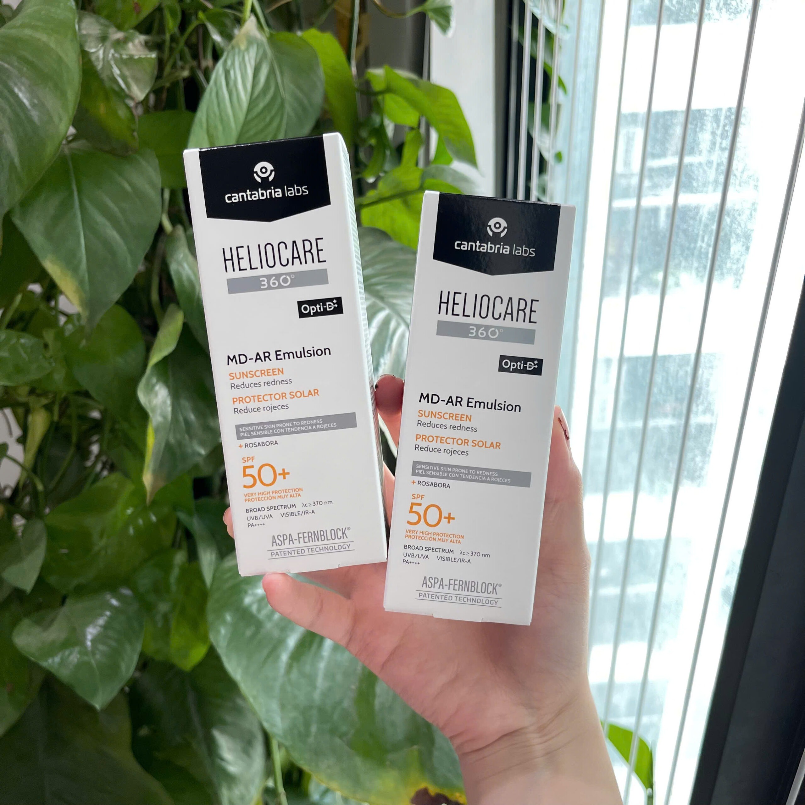 Kem Chống Nắng Heliocare 360 MD A-R Emulsion Opti D SPF50+ 50ml - Mẫu Mới