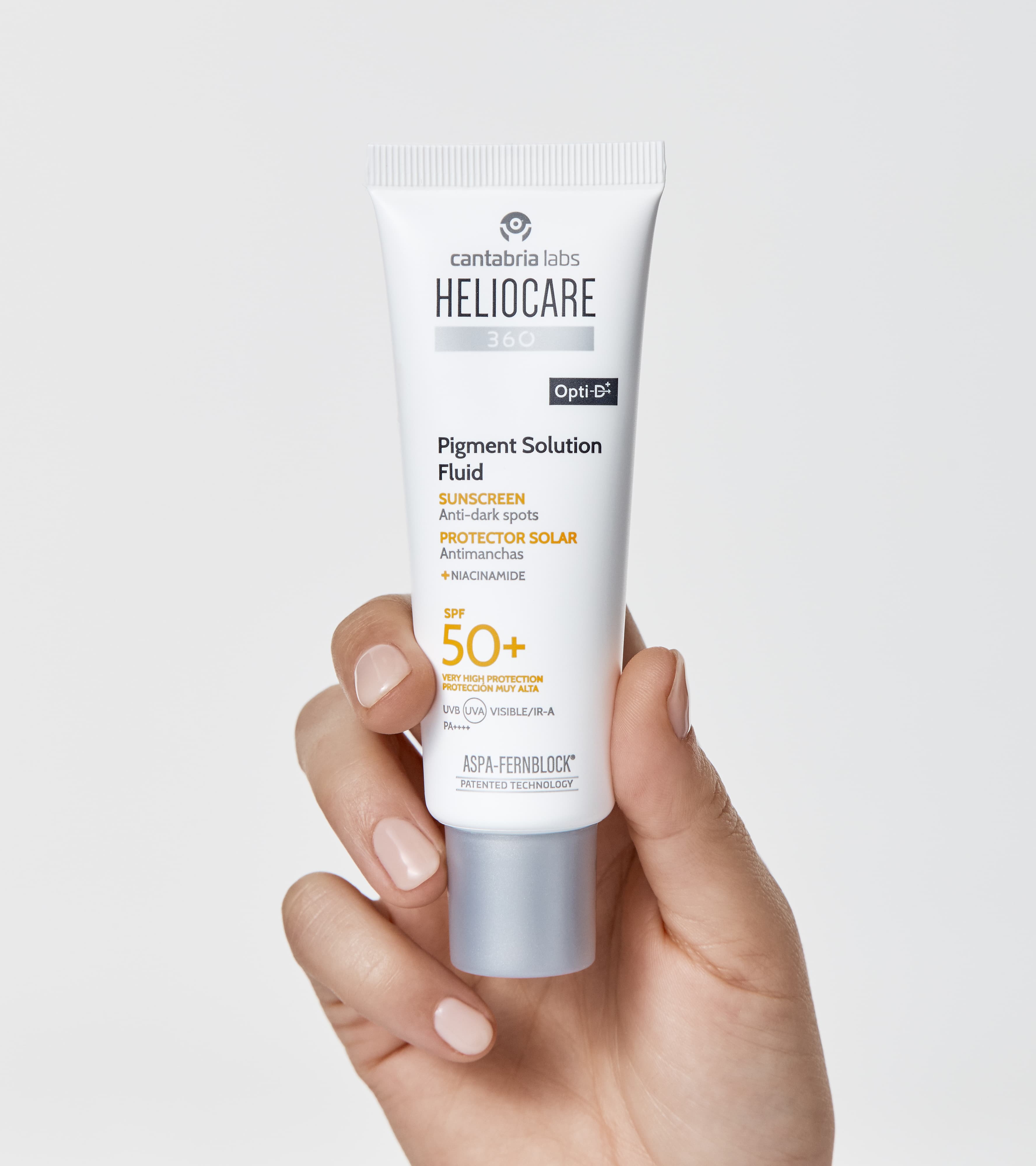 [mẫu mới] Kem Chống Nắng Heliocare Pigment Solution Fluid SPF 50+ - Bản Cải Tiến Opti-D