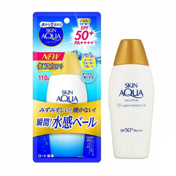 Kem chống nắng dưỡng ẩm nâng tone Skin Aqua Super Moisture 110g