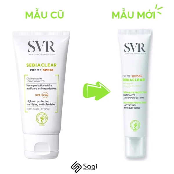 Kem Chống Nắng SVR Sebiaclear Creme SPF50+ 40ml