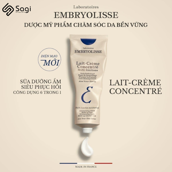 [[75ml] Kem dưỡng ẩm làm dịu và phục hồi Embryolisse 75ml