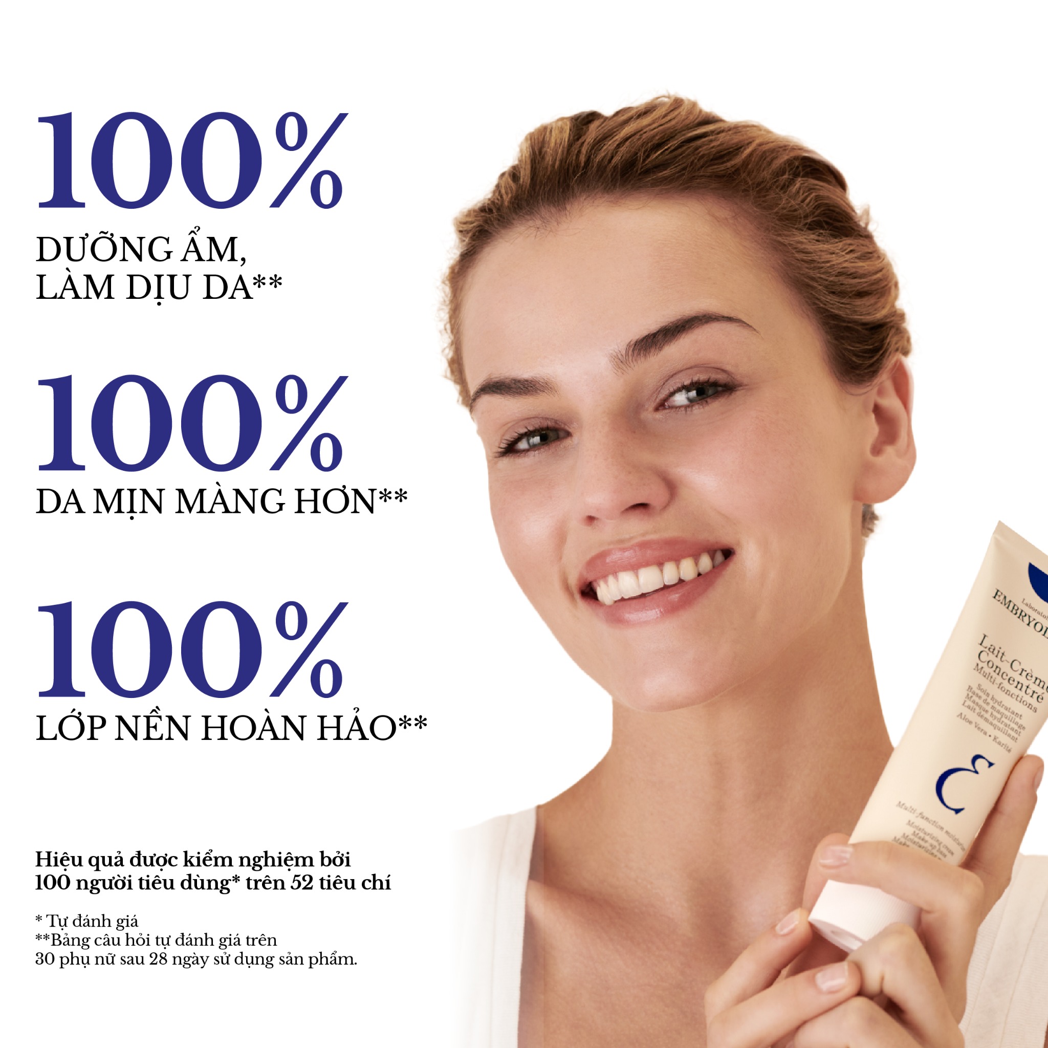 [[75ml] Kem dưỡng ẩm làm dịu và phục hồi Embryolisse 75ml