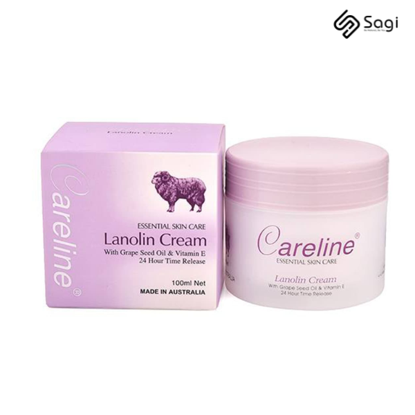 Kem Dưỡng Da Careline Lanolin Cream 100ml