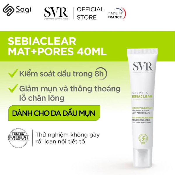 Kem dưỡng SVR Mat Pores 40ml