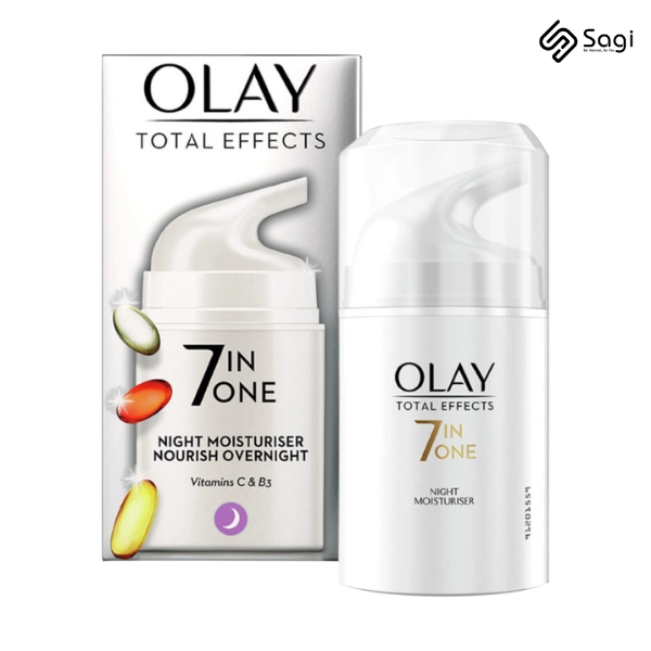 Kem Dưỡng Olay Total Effects 7 in 1 Night Firming Moisturiser 50ml