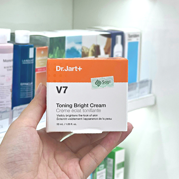 Kem Dưỡng Dr.Jart+ V7 Toning Bright Cream Dưỡng Trắng, Giảm Thâm Nám 50ml