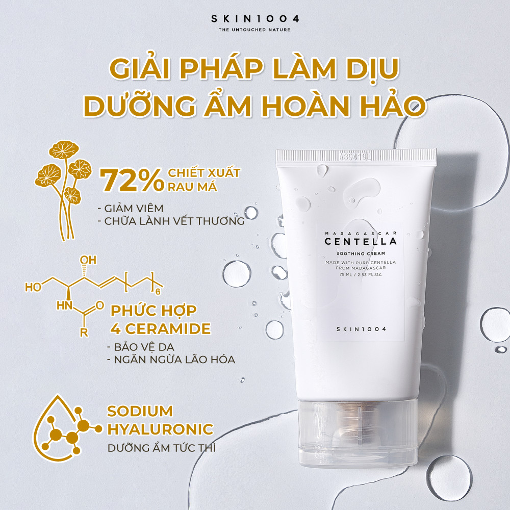 Kem dưỡng Skin1004 Centella 75ml - Soothing