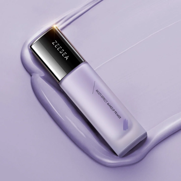 Kem Lót Trang Điểm Kiềm Dầu, Nâng Tông Tự Nhiên, Che Khuyết Điểm, Làm Mịn Da Zeesea Multi-Effect Makeup Primer A01 Purple (Màu tím)
