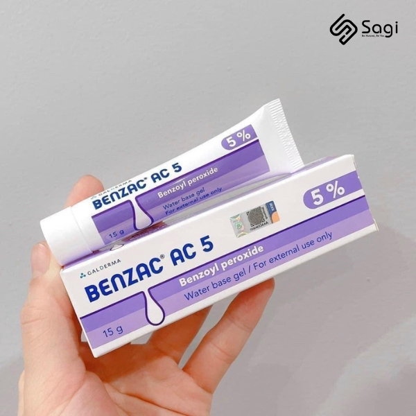 Kem Trị Mụn Galderma Benzac AC 5 5% 15g