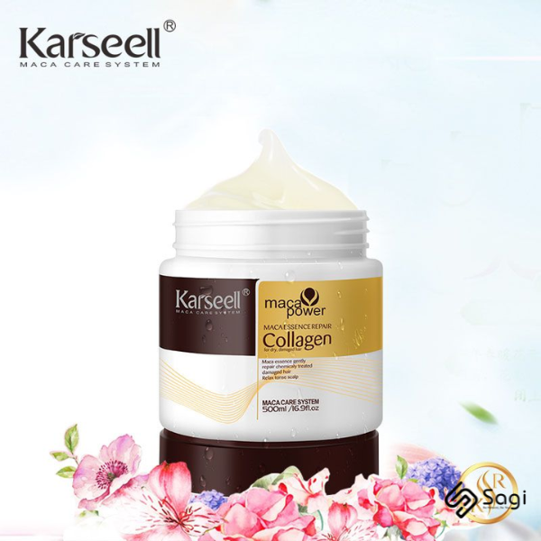 Mua Kem Ủ Tóc Karseel Collagen Maca 100ml giá 46,000 trên