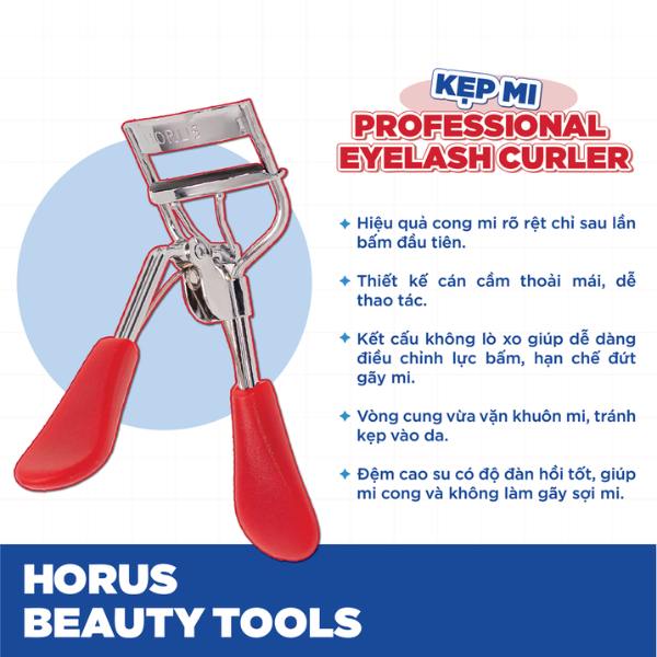 Kẹp Bấm mi Horus Professional Eyelash Curler