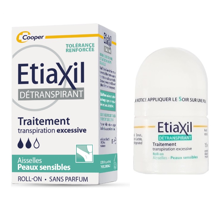 Lăn khử mùi Etiaxil Sensibles - Xanh Cooper Da Nhạy Cảm