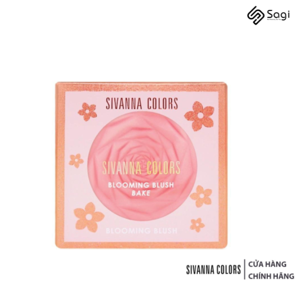 Má Hồng Sivanna Colors Blooming Blush Bake màu 03