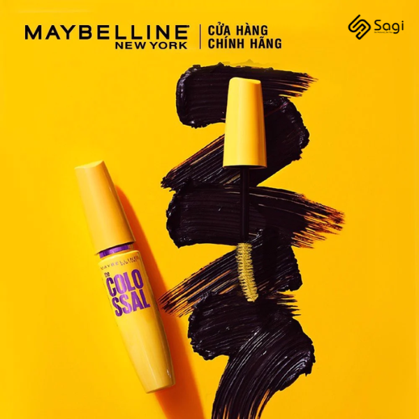 Mascara Dưỡng Mi Chắc Khỏe, Làm Dày Mi Maybelline 9X The Colossal