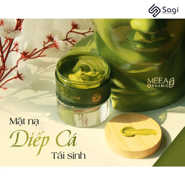 Mặt nạ diếp cá tái sinh MeeA Organic 120g