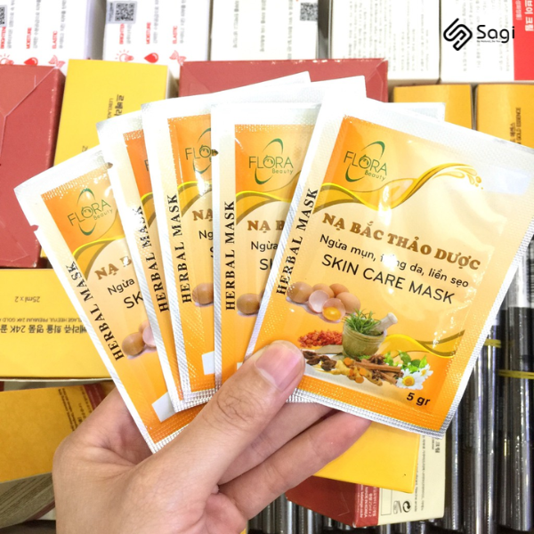 Mặt nạ Flora Thảo Dược 60g (12 gói)