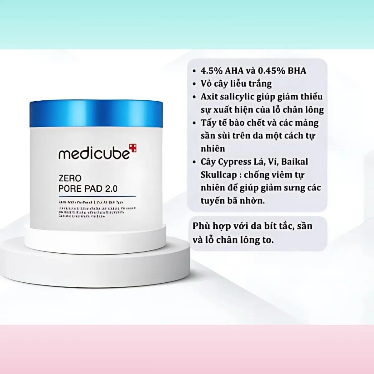 Medicube - Toner pad zero pad 2.0