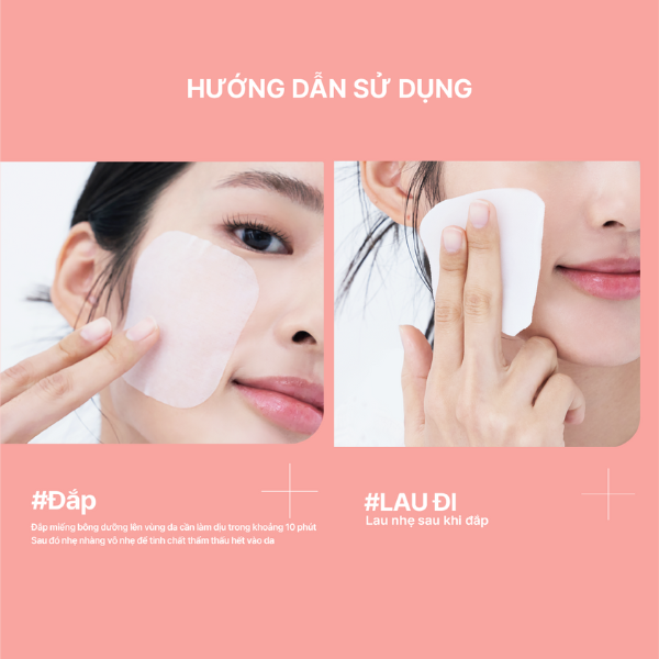 Toner Pads Cấp Ẩm Mediheal Collagen Ampoule Pad 100 miếng (Hồng)