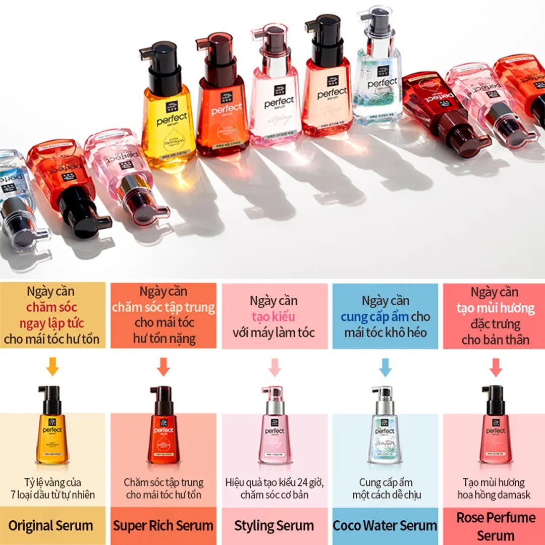 MISE EN - Serum tóc ĐỎ 80ml