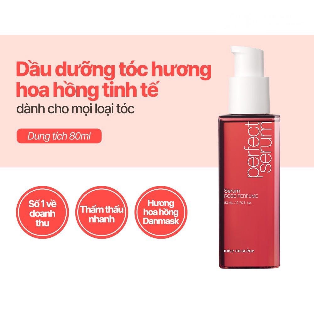 MISE EN - Serum tóc HỒNG 80ml