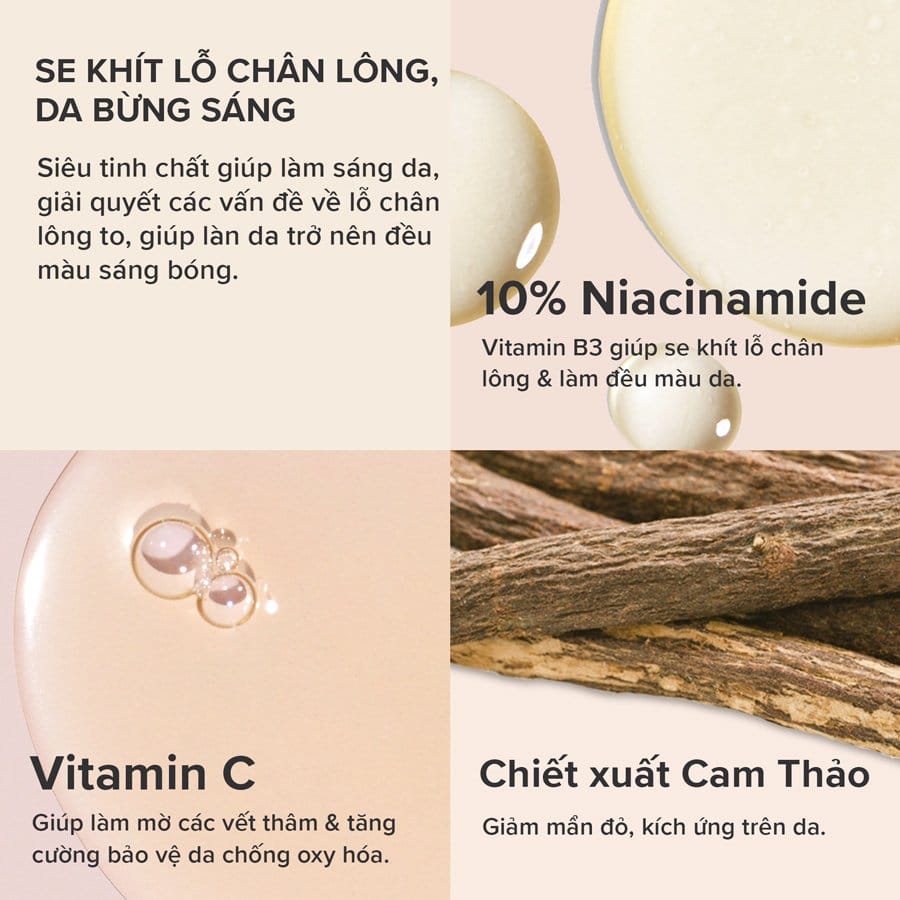 Serum thu nhỏ lỗ chân lông Paula's Choice Niacinamide 10%