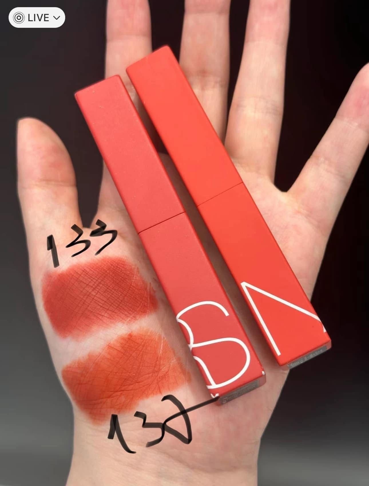 NARS. Son thỏi 137 Rocked Queen - Đỏ Cam