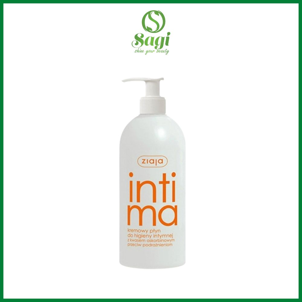 Dung dịch vệ sinh Intima màu cam giảm viêm nhẹ 500ml