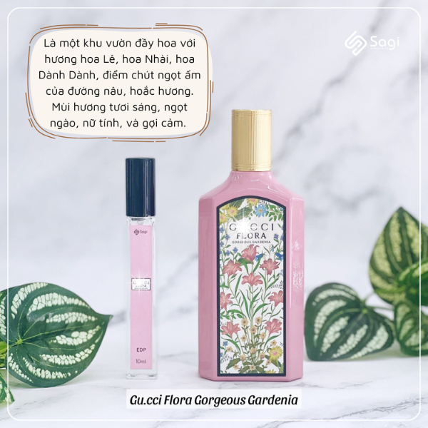 Nước hoa Gucci Flora Gorgeous Gardenia Eau de Parfum chiết 10ml 