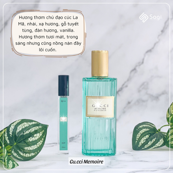 Nước Hoa Gucci Memoire D’une Odeur EDP chiết 10ml 