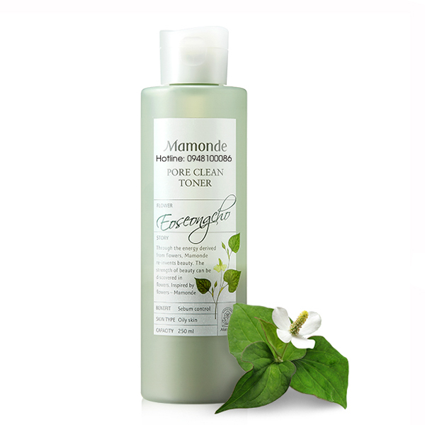 Toner Mamonde pore clean 250ml
