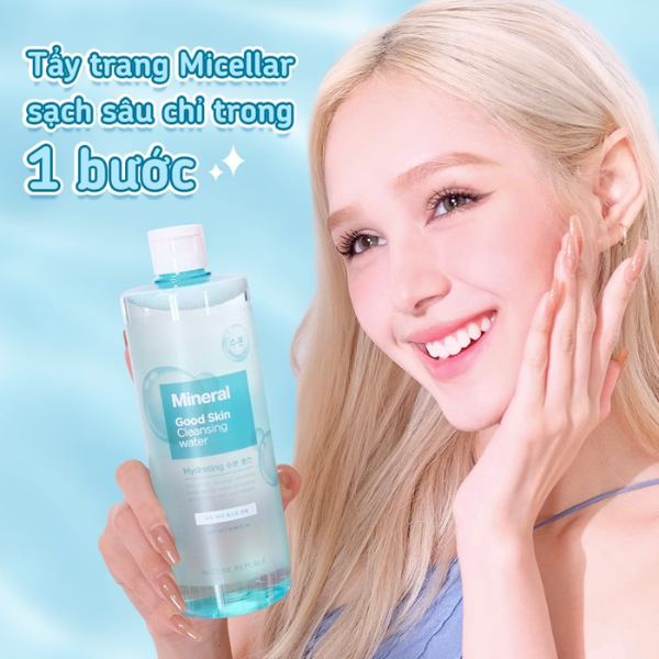 Nước tẩy trang Good Skin Mineral Ampoule Cleansing Water 500ml