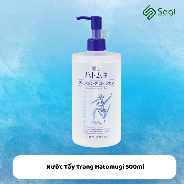 Nước tẩy trang Hatomugi Cleansing & Pore Clear chai 500ml