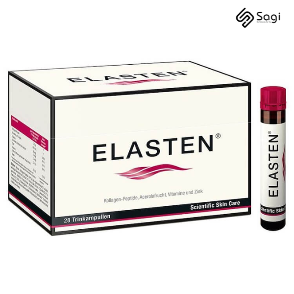 Nước uống Collagen Elasten 28 ống chống lão hóa của Đức