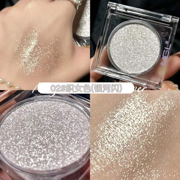 Phấn bắt sáng highlight PEGGYLIN nội địa trung nhũ bạc