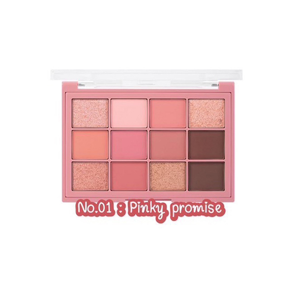 Phấn Mắt 12 Ô Odbo Multi Look Eye Palette