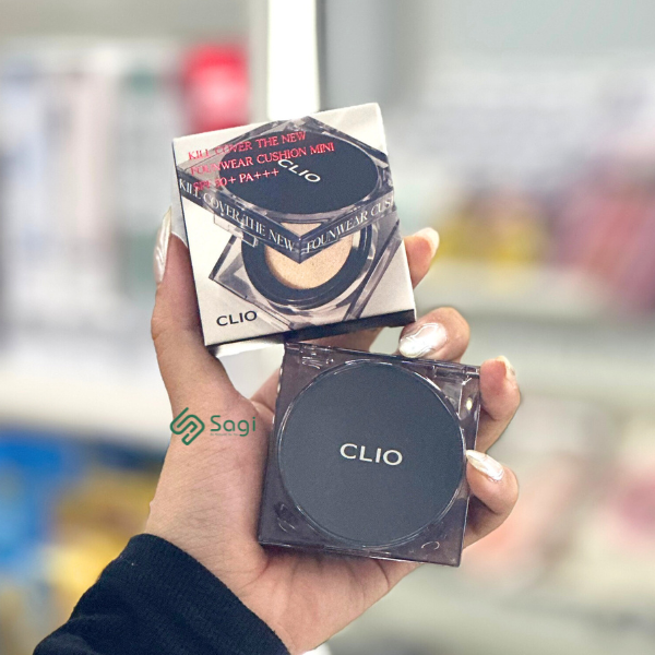 Phấn Nước Clio The New Founwear Cushion Đen Mini 5g