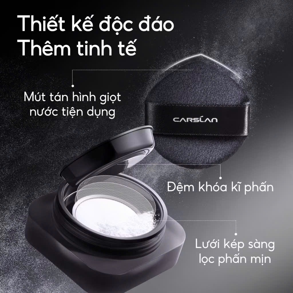 Phấn Phủ Bột Carslan Soft Focus Make-Up Powder 8g Màu Trắng Trong Suốt