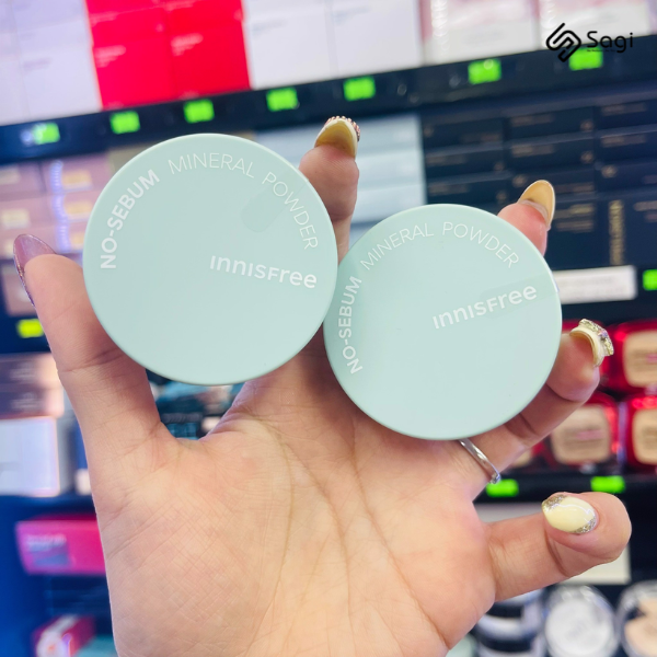 Phấn phủ bột kiềm dầu innisfree No Sebum Mineral Powder 5g