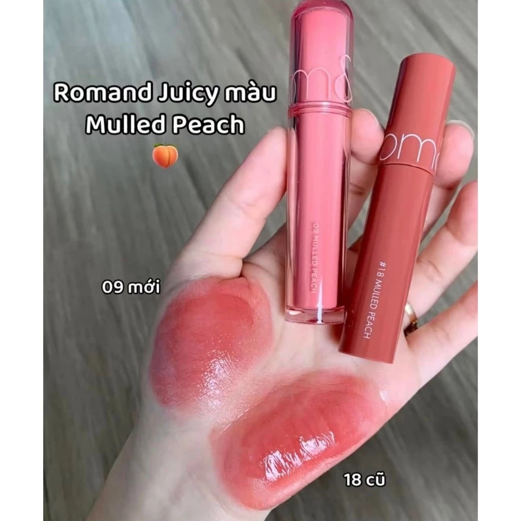 Son tint bóng Romand The Juicy Lasting Tint [mẫu mới]