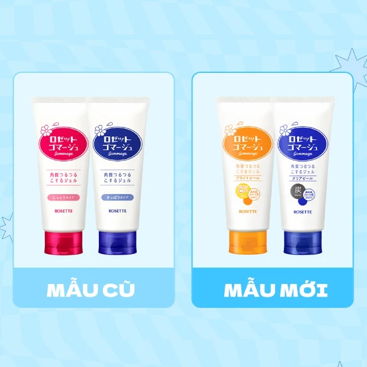 Tẩy Tế Bào Chết Rosette Mẫu Mới