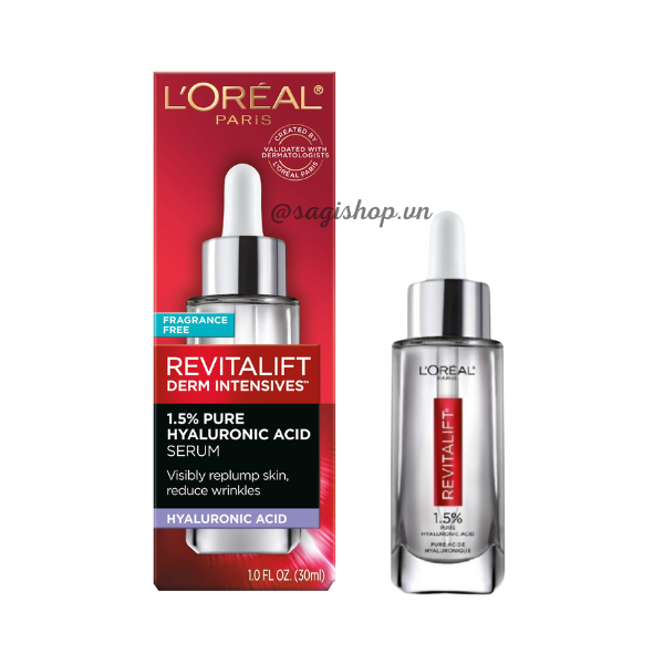 Serum L’Oreal Revitalift Derm Intensives 1.5% Pure Hyaluronic Acid Serum 30ml