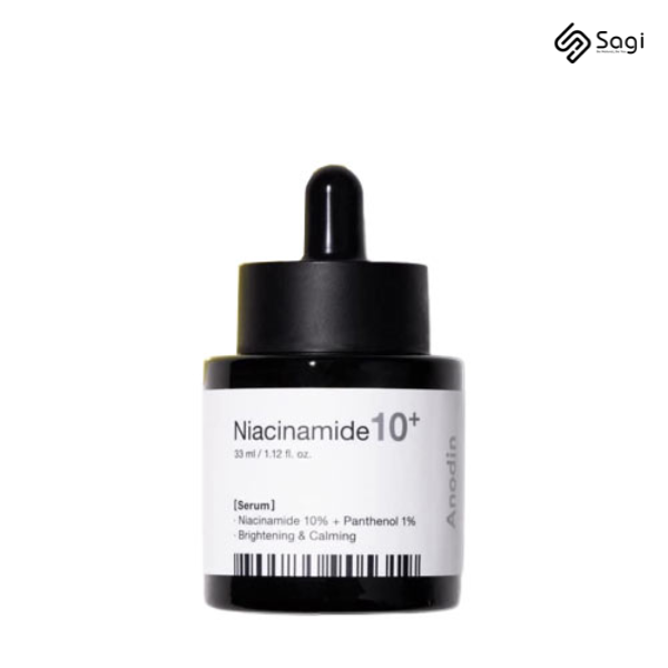 Serum làm trắng và thu nhỏ lỗ chân lông Anodin Niacinamide 10 Plus 33ml