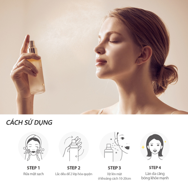 Serum Xịt dưỡng D'Alba dạng xịt First Spray 50ml