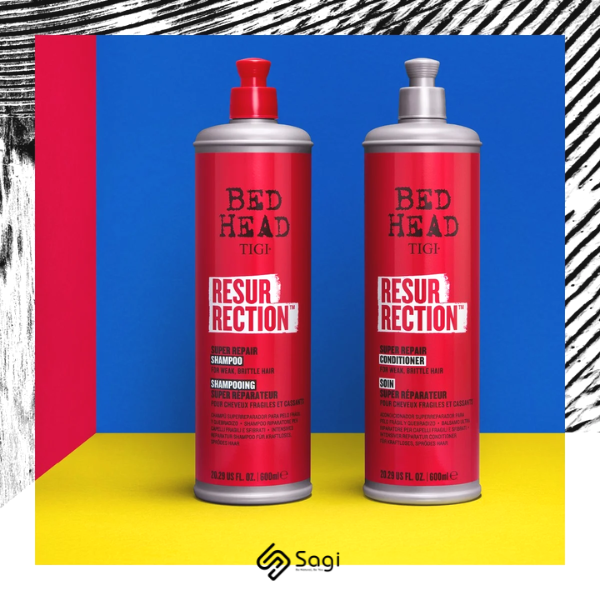 SET gội xả TIGI Bed Head 600ml Đỏ