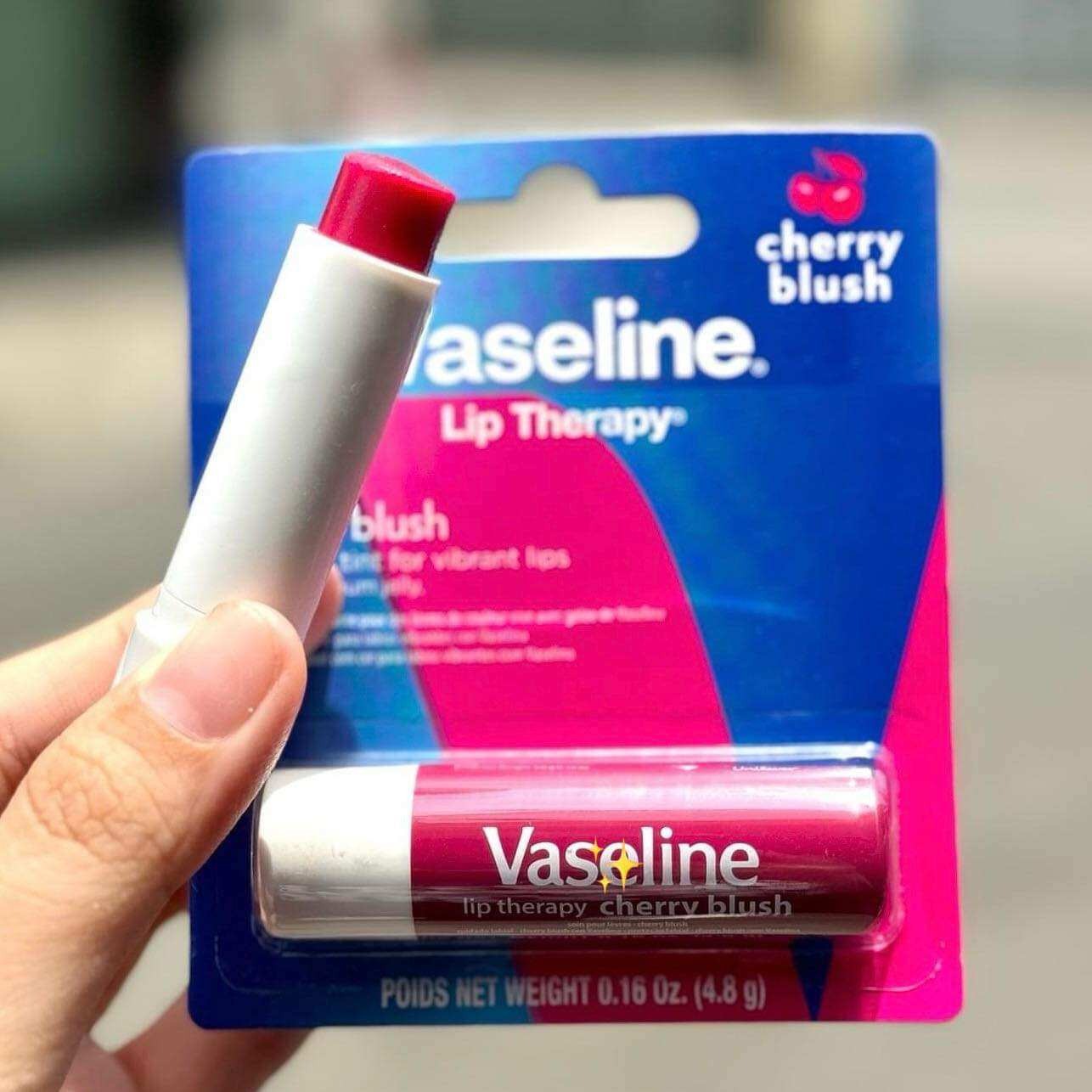 Son Dưỡng Môi Dạng Thỏi Vaseline Lip Therapy #Cherry Blush