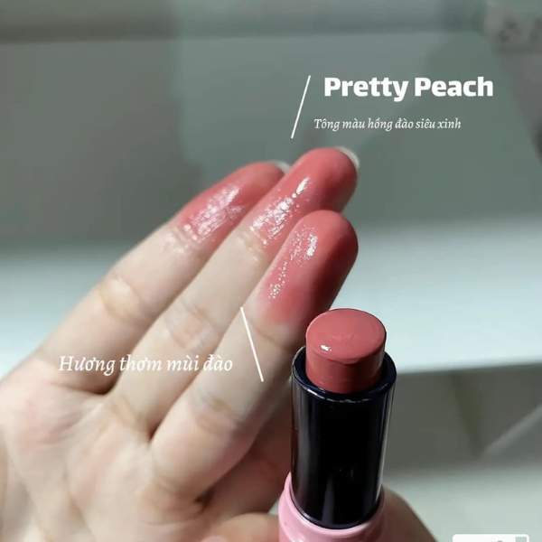 Son Dưỡng Vaseline Lip Therapy Colour + Care Limited Edition #04 Pretty Peach