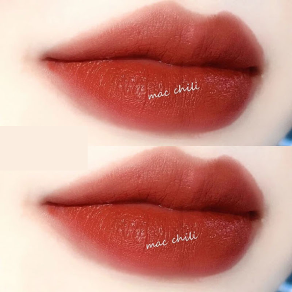 Son MAC Matte Lipstick #602 Chili màu đỏ gạch trẻ trung, cá tính và quyến rũ