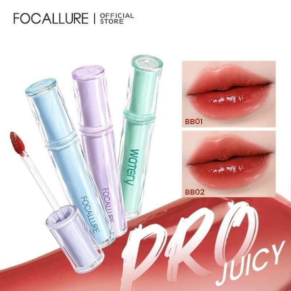 Son Tint Siêu Căng Bóng Mọng Nước Lâu Trôi FOCALLURE #PK02