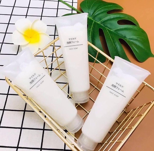 Sữa Rửa Mặt Muji Face Soap Dịu Nhẹ Cho Da 100gr